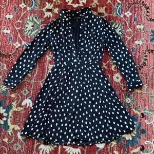 Banana Republic polka dot dress